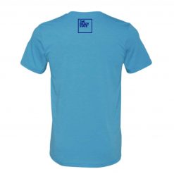Men's Aqua/Electric Blue TRS Logo T-Shirt