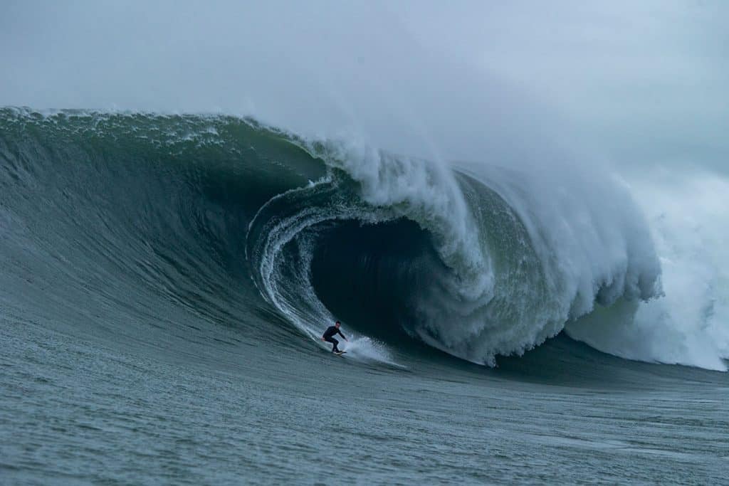 Luca Padua Surfing Big Waves